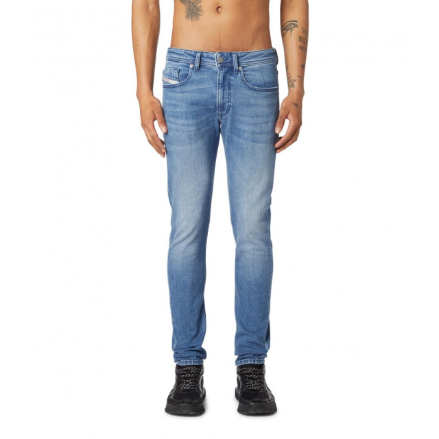Diesel Sleenker 0bebi heren denim strak model die 0BEBI/SLEENKER large