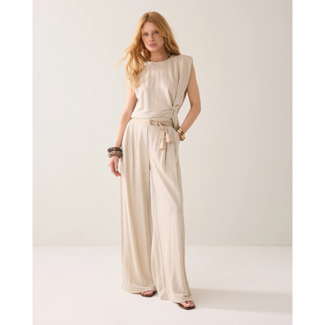 Summum 4s2972-30761 702 trouser linen look pebblebeige 4s2972-30761 702 large