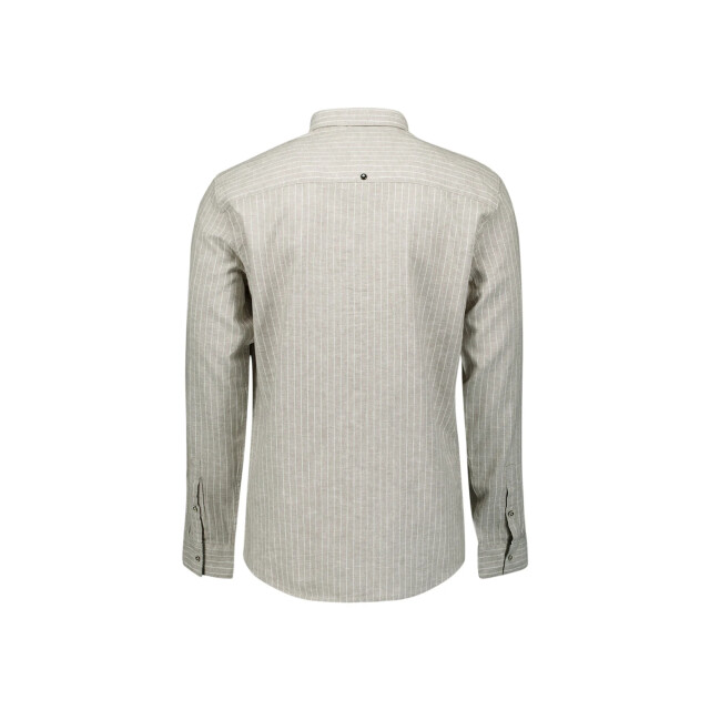 No Excess Shirt vertical small stripe with li taupe 31470227SN-044 large