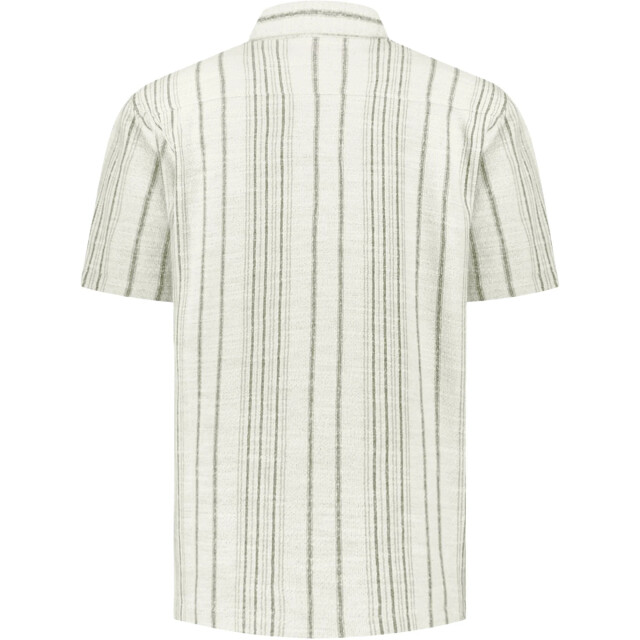 No Excess Shirt short sleeve jacquard fancy s desert 31490306-045 large