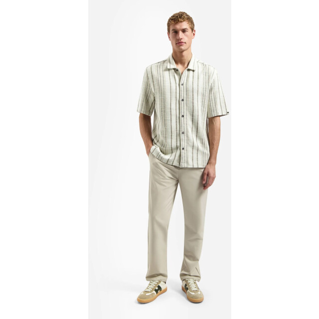 No Excess Shirt short sleeve jacquard fancy s desert 31490306-045 large