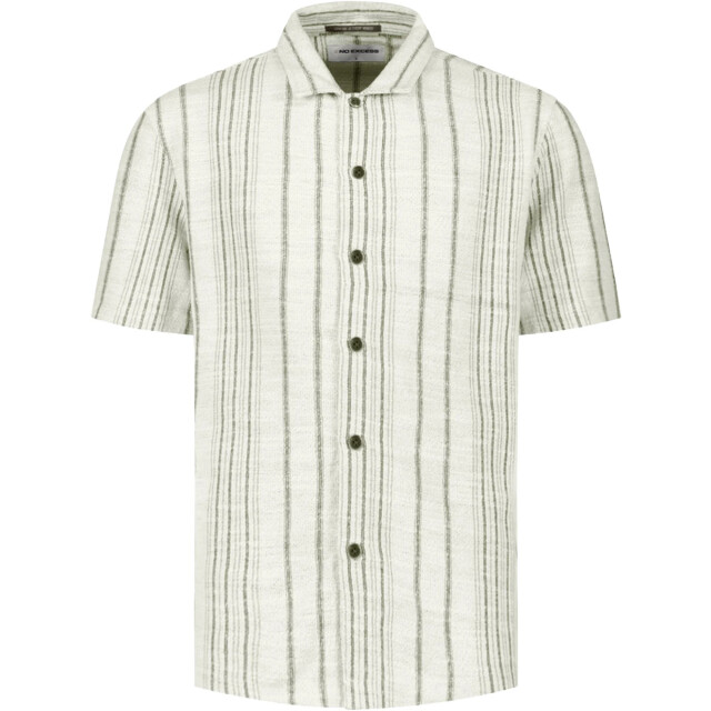 No Excess Shirt short sleeve jacquard fancy s desert 31490306-045 large