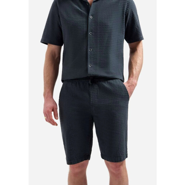 No Excess Short chino jacquard uni dark steel 318190322-124 large