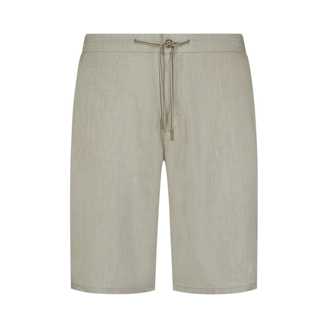 No Excess Short chino with linen taupe 318190321-044 large