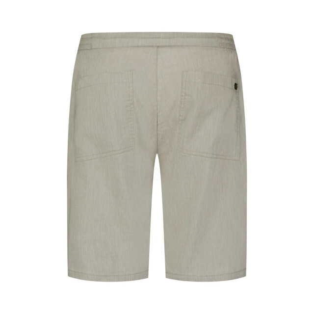 No Excess Short chino with linen taupe 318190321-044 large