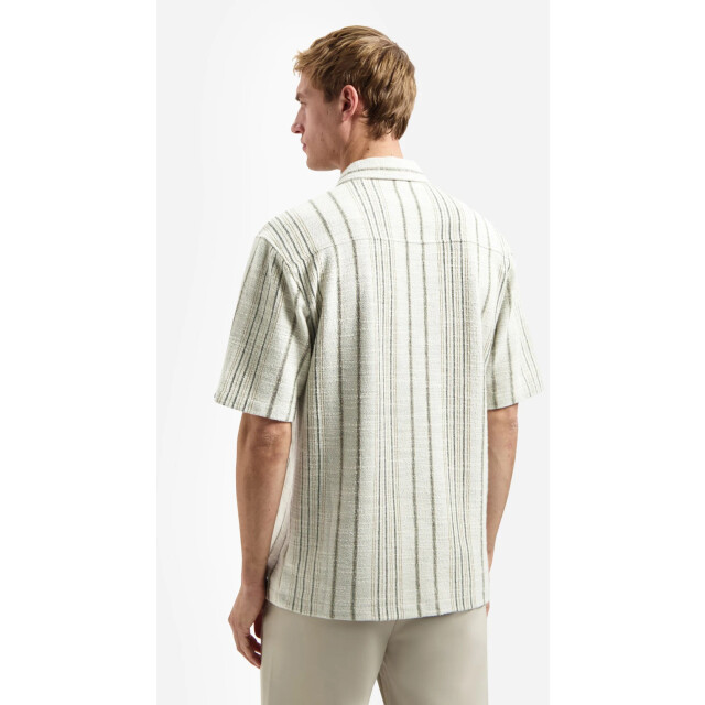 No Excess Shirt short sleeve jacquard fancy s desert 31490306-045 large