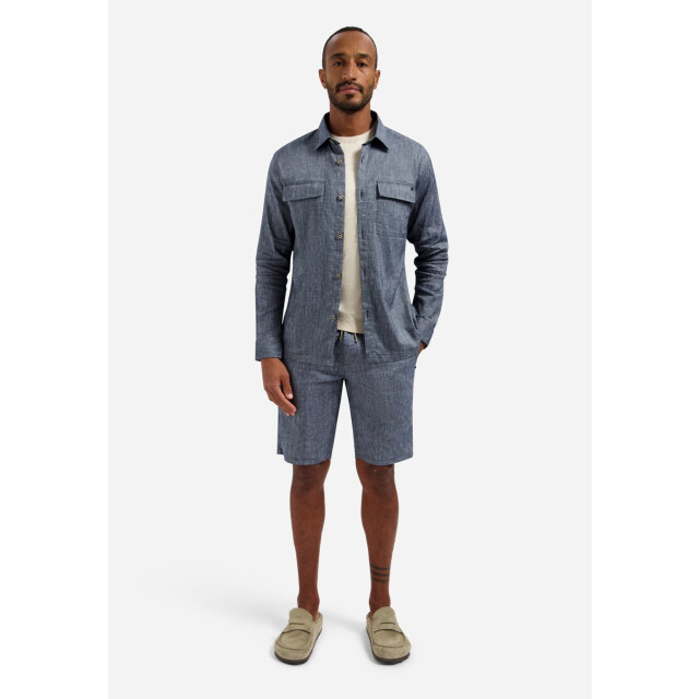 No Excess Short chino with linen night 318190311-078 large