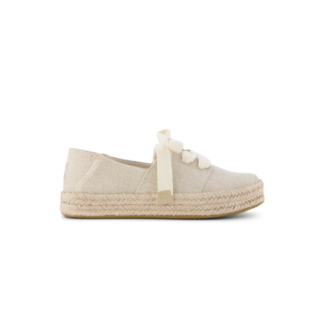 Toms 10023062 carolina lace up champagne 10023062 large