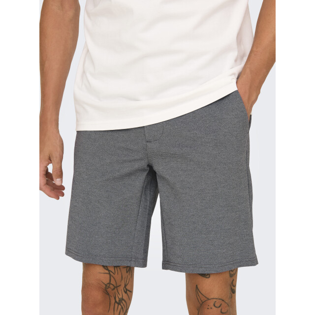 Only & Sons onsmark shorts 0209 noos 22018667 medium grey melange 05414.949.0002 large