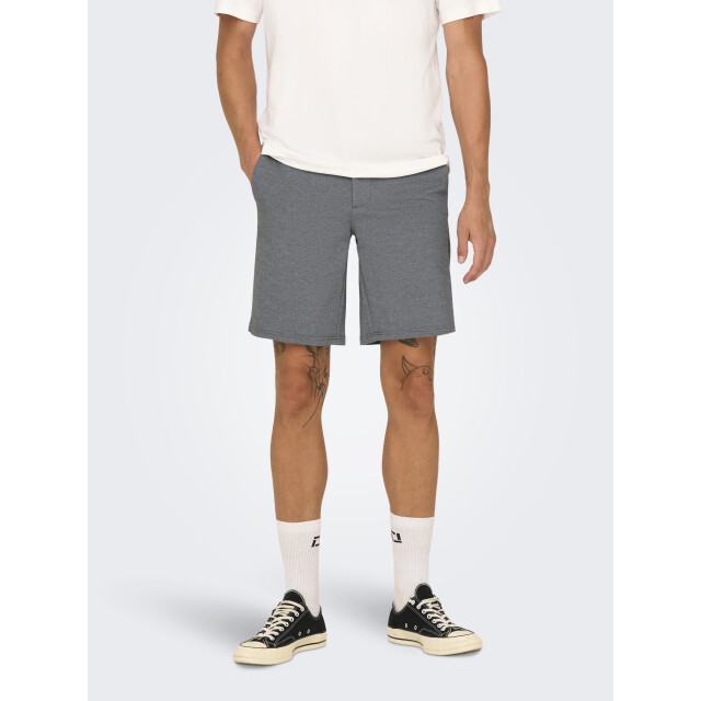 Only & Sons onsmark shorts 0209 noos 22018667 medium grey melange 05414.949.0002 large