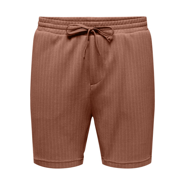 Only & Sons onstrey life reg frml shorts 22038096 rustic brown 05414.833.0071 large