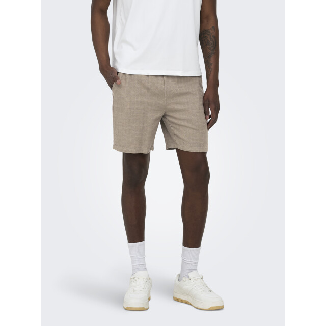 Only & Sons onstel latham 0257 shorts noos 22031850 desert 05414.834.0001 large