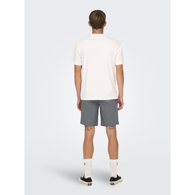 Only & Sons onsmark shorts 0209 noos 22018667 medium grey melange 05414.949.0002 large