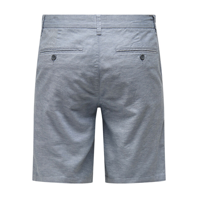 Only & Sons onsmark 0011 cotton linen shorts no 22024940 flint 05414.938.0061 large