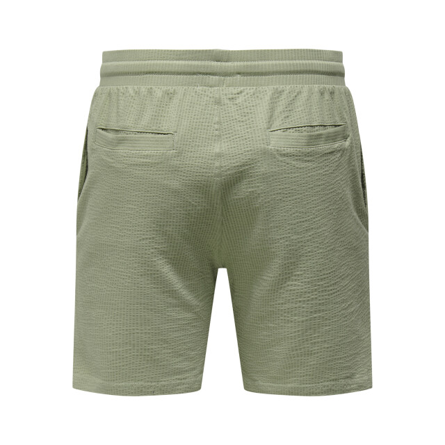 Only & Sons Onskian life reg seersucker shorts 22029752 large