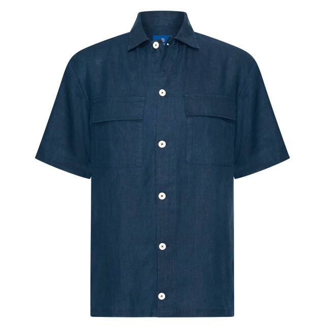 Blue Industry Casual overhemd donker 110643-001-L large