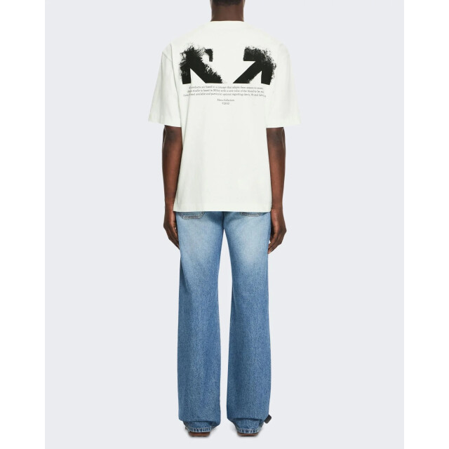 Off White Heren half arrows tee 44MAA120S26J008-332 large