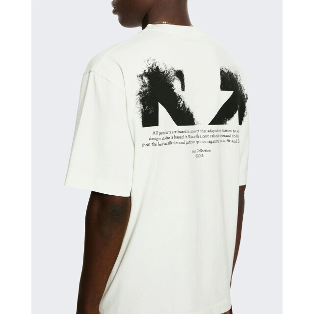 Off White Heren half arrows tee 44MAA120S26J008-332 large