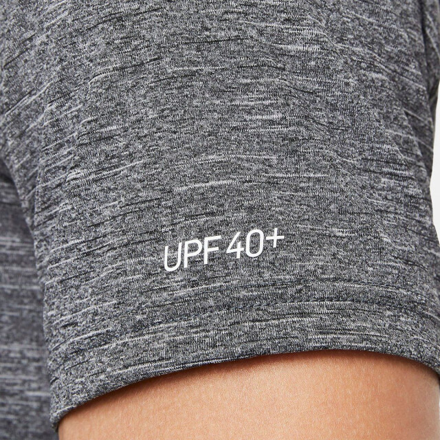 Nike heather hydroguard strandshirt heren - 075174_990-M large