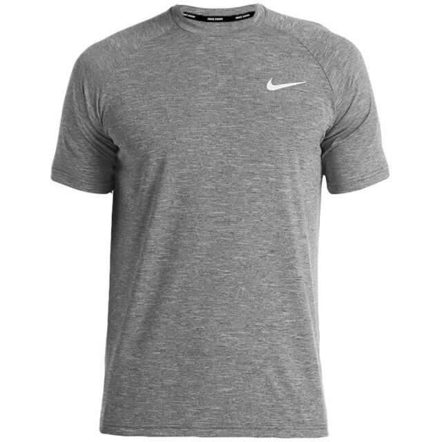 Nike heather hydroguard strandshirt heren - 075174_990-M large