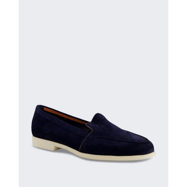 Santoni Dames malibu loafer blue WULB72051AS1SAEA-U60 large