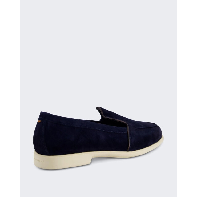 Santoni Dames malibu loafer blue WULB72051AS1SAEA-U60 large