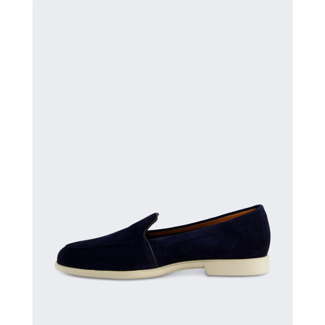 Santoni Dames malibu loafer blue WULB72051AS1SAEA-U60 large