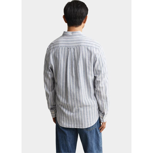 Gant Overhemd heren gestreept overoverhemd van li 3260081/442 205879 large