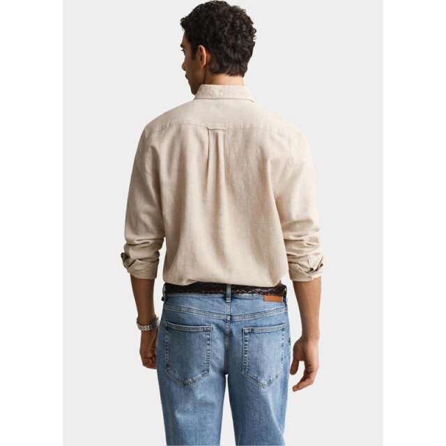 Gant Overhemd heren overoverhemd van linnenmix 3250082/200 205869 large