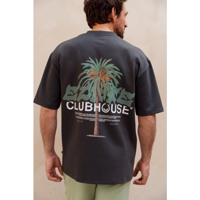 Kultivate 2601020204 ts luxury clubhouse 188 woodland gray t-shirt kultiv 188 Woodland Gray/2601020204 TS LUXURY CLUBHOUSE large