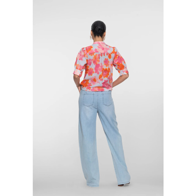 Geisha 61318-10 830 jeans wide bleached denim 61318-10 830 large