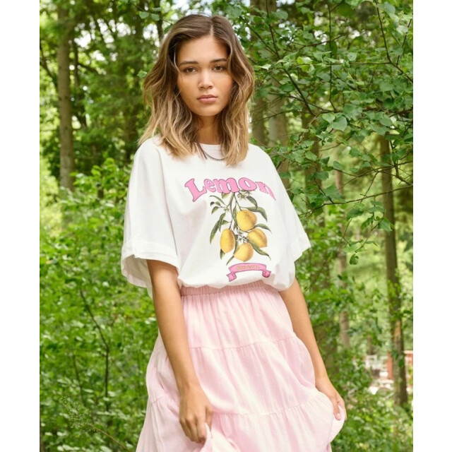 Only Onlminna ss print top box jrs off-white 4339.02.0200 large