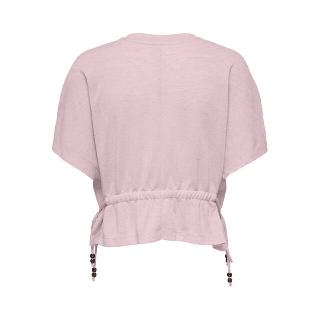 Only Onlpearl ss elastic waist top jrs licht 4382.61.0007 large