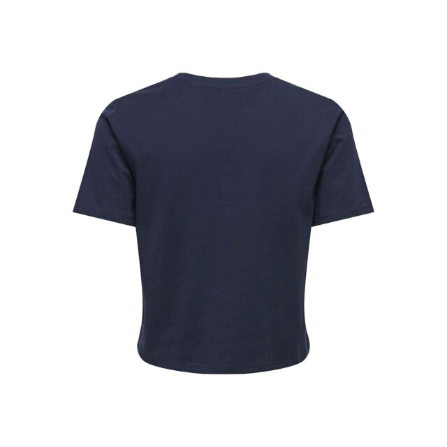 Only Onlmarisse s/s emb top box jrs navy blazer/flower 15372099-186699001 large