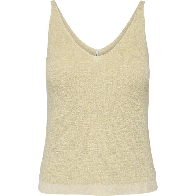 Only Onlshina sl glitter top knt birch/gold glitter 15322379-180083003 large