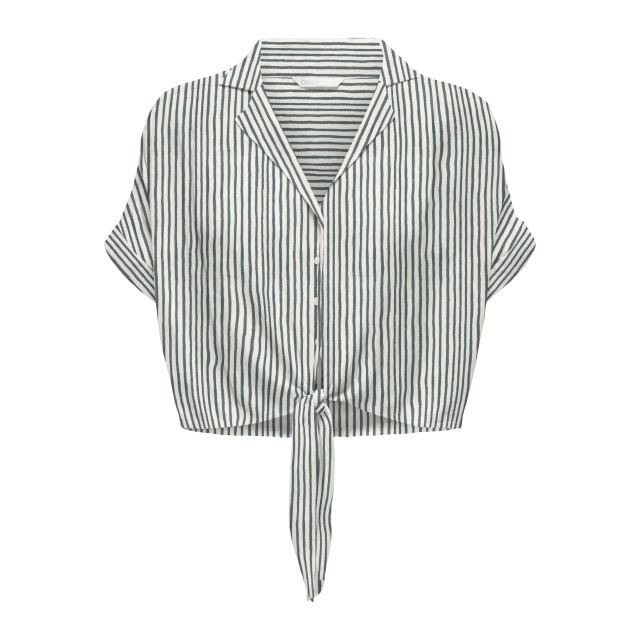 Only Onlpaula life s/s tie shirt wvn noo 15281497 large