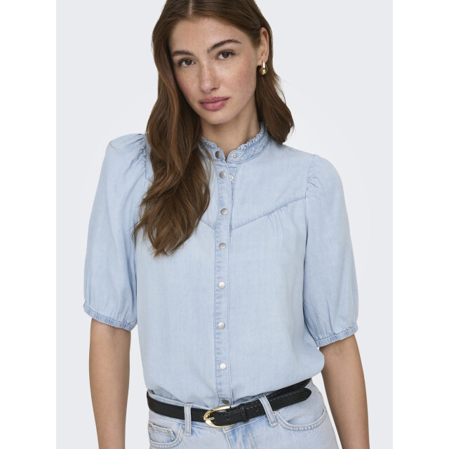 Only Onlcharis life 2/4 frill shirt wvn 15364008 large
