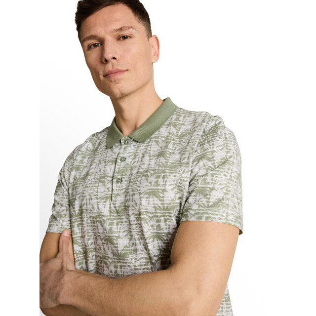 Tom Tailor Allover printed polo 1050368 large