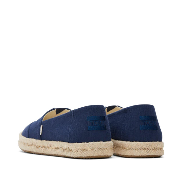Toms Alpargata rope 2.0 10019870 navy recycled cotton slubby woven 3133 10019870 large