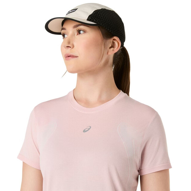 Asics Road seamless ss top hardloop t-shirt korte mouw zomer dames - 075314_700-L large