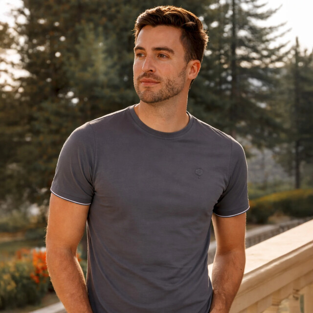 Q1905 T-shirt dronten antractiet QM2663165-131-1 large