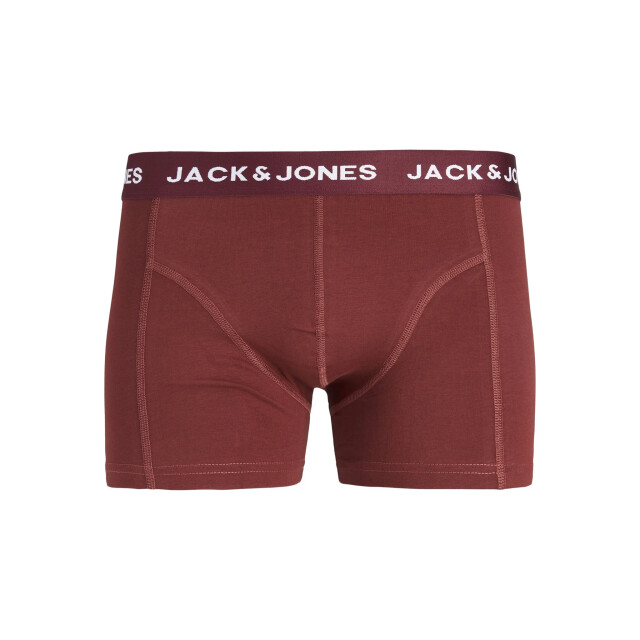 Jack & Jones Heren boxershorts trunks jacsolid effen 10-pack multicolor 12189937-Rosin large