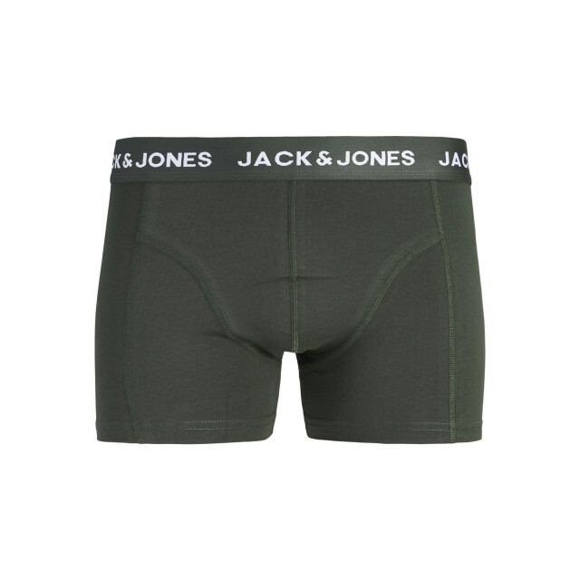 Jack & Jones Heren boxershorts trunks jacsolid effen 10-pack multicolor 12189937-Rosin large