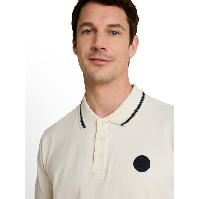 Tom Tailor Polo ss off-white 5369.02.0027 large