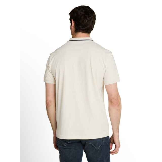 Tom Tailor Polo ss off-white 5369.02.0027 large