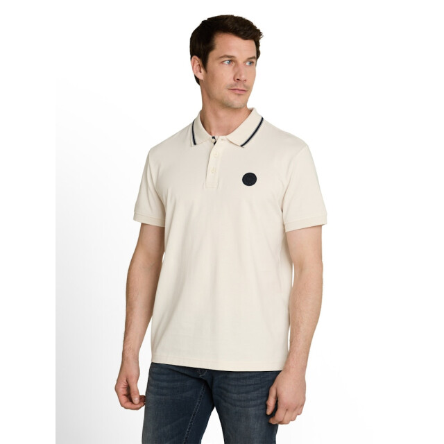 Tom Tailor Polo ss off-white 5369.02.0027 large