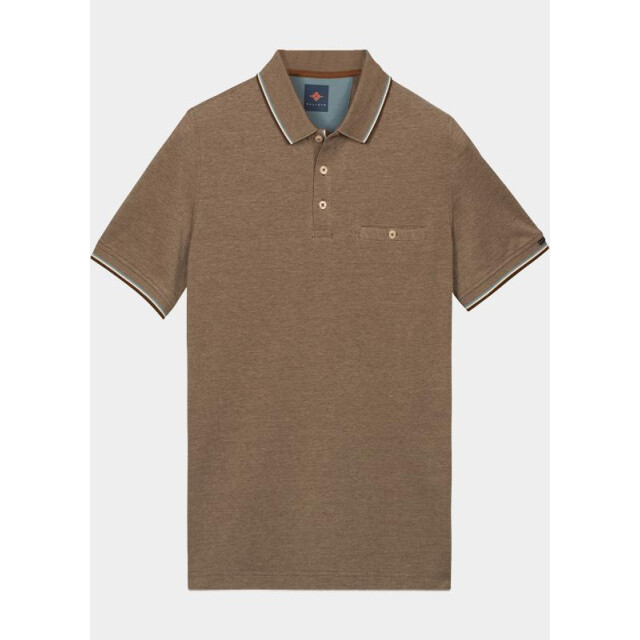 Baileys Polo heren poloshirt 2-tone oxford pique 615205/80 206034 large