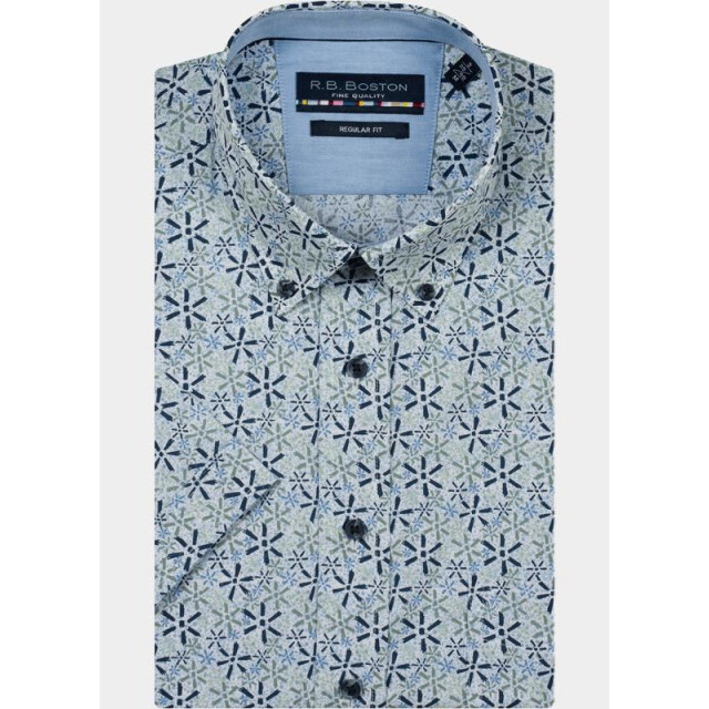 R.B. Boston Overhemd korte mouw heren marshall ss button down 616670/708 207453 large