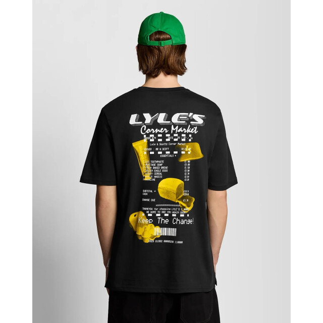 Lyle and Scott Receipt grafic t-shirt - 5339.80.0026 large