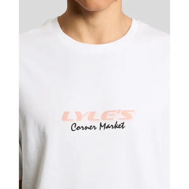 Lyle and Scott Receipt grafic t-shirt - 5339.01.0023 large